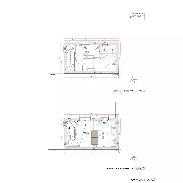 MELUN BAT A AMBROISE. Plan de MELUN BAT A AMBROISE. Plan de