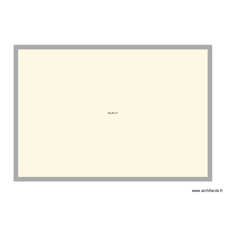 maison ouverte. Plan de 0 pièce et 0 m2