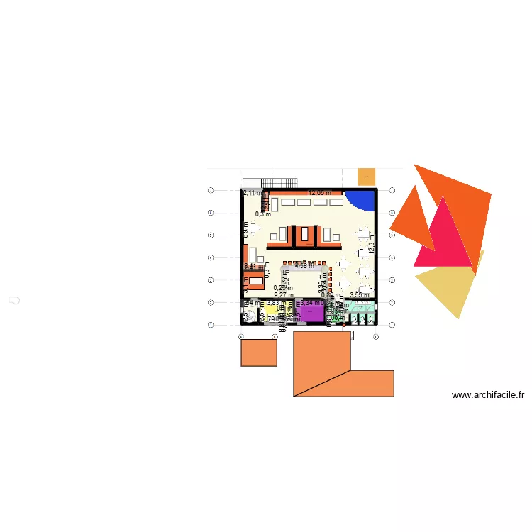 East Cloud Rooftop PR. Plan de 