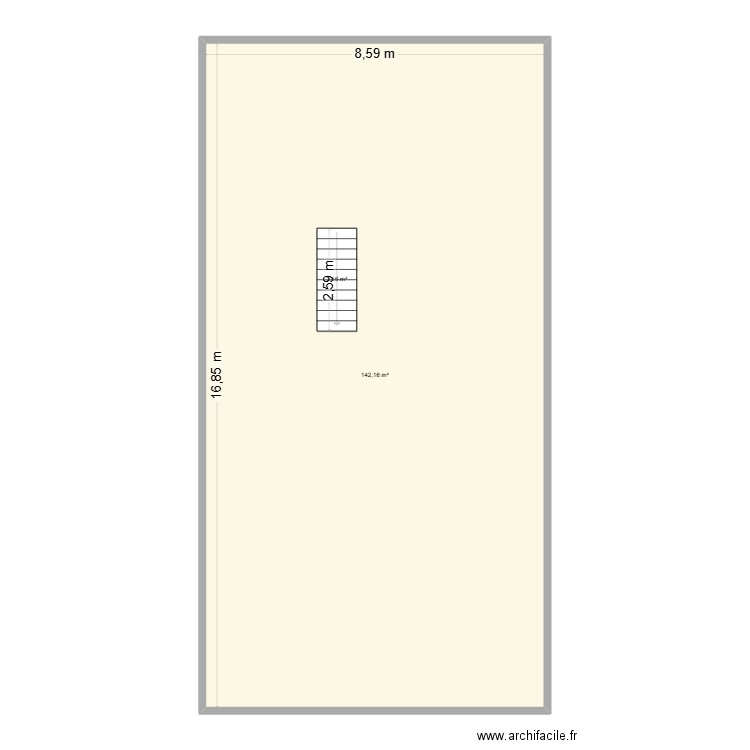 Mbao - Doudou Ndiaye - V5. Plan de 2 pièces et 147 m2