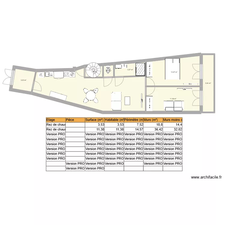 RICULPHE RDC. Plan de RICULPHE RDC. Plan de
