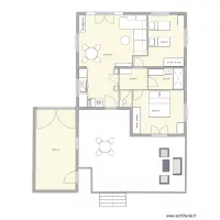 St Georges meubl&eacute; et terrasse