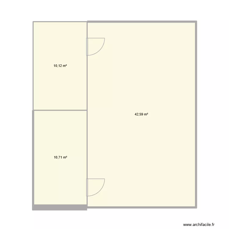 doyet. Plan de 3 et 63 m² doyet. Plan de 3 et 63 m²
