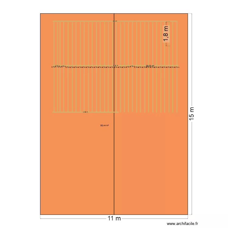 garage. Plan de 2 et 127 m² garage. Plan de 2 et 127 m²
