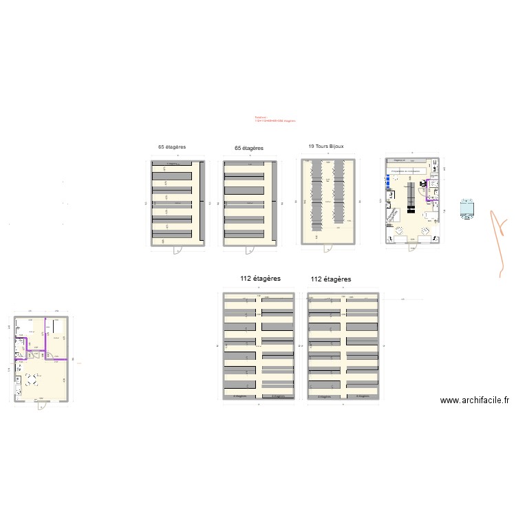 Pernik V6 - All. Plan de 9 pièces et 459 m2