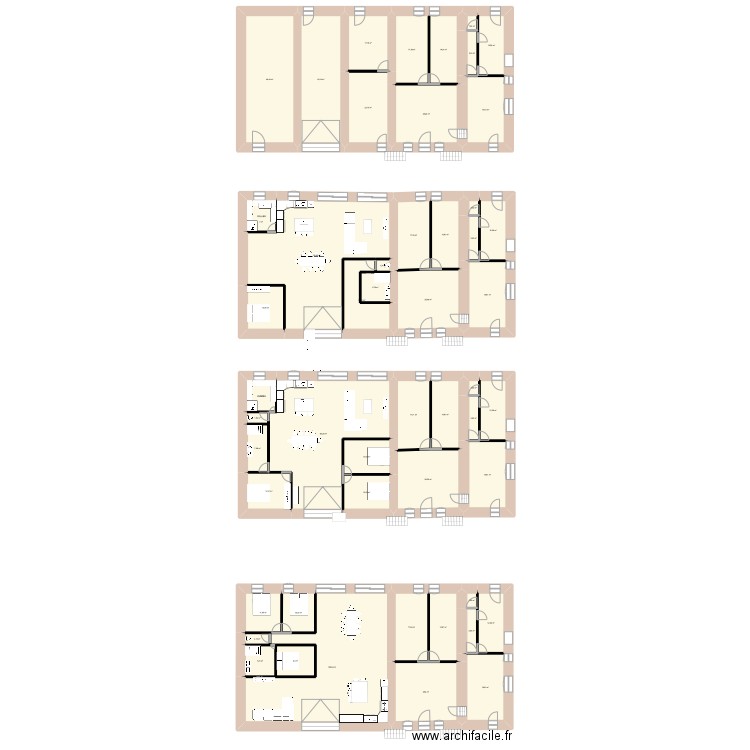 MARIE EVE 3. Plan de 51 pièces et 939 m2