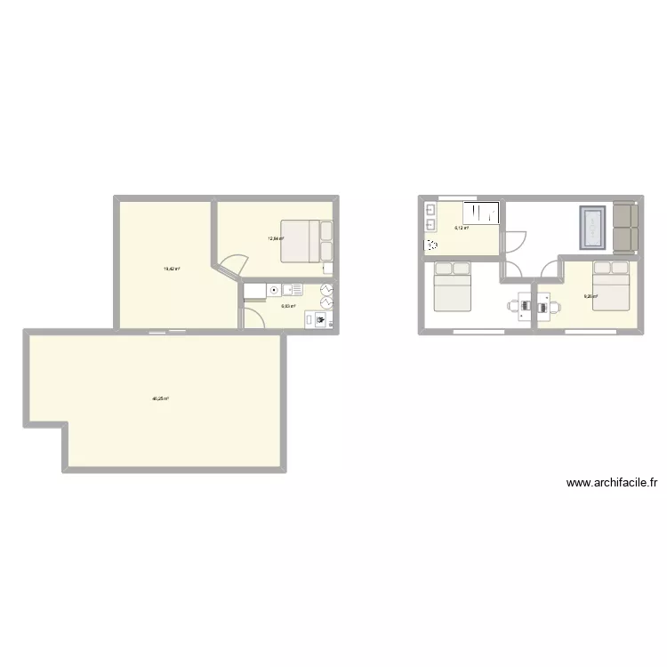 Essai 1 maison Salbaget. Plan de 6 Pièces et 100 m² Essai 1 maison Salbaget. Plan de 6 Pièces et 100 m²