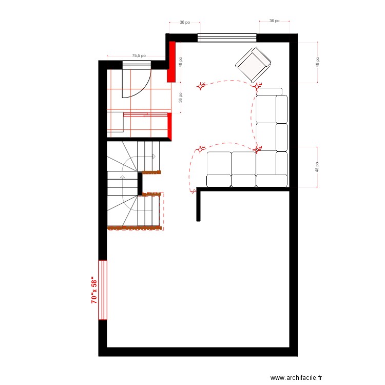Rdch 3. Plan de 0 pièce et 0 m2