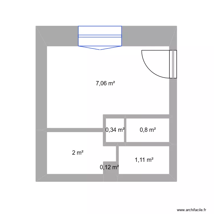 F.GEVAUDAND Taitbout RDCD. Plan de 