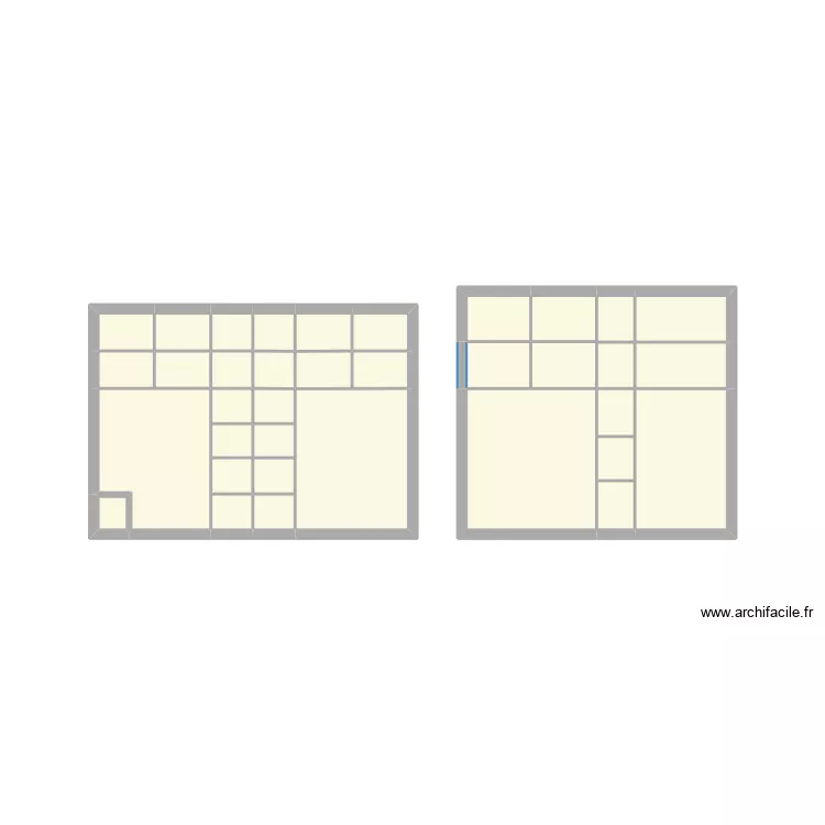 PLACARDS CHAMBRES. Plan de 