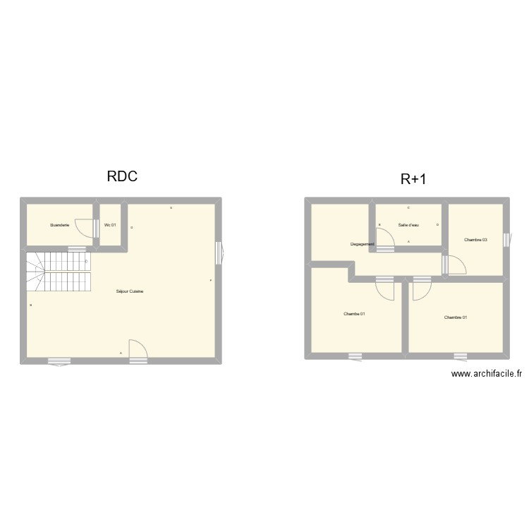 350602468. Plan de 8 pièces et 103 m2