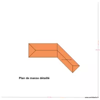 Plan de masse projet fa&ccedil;ade