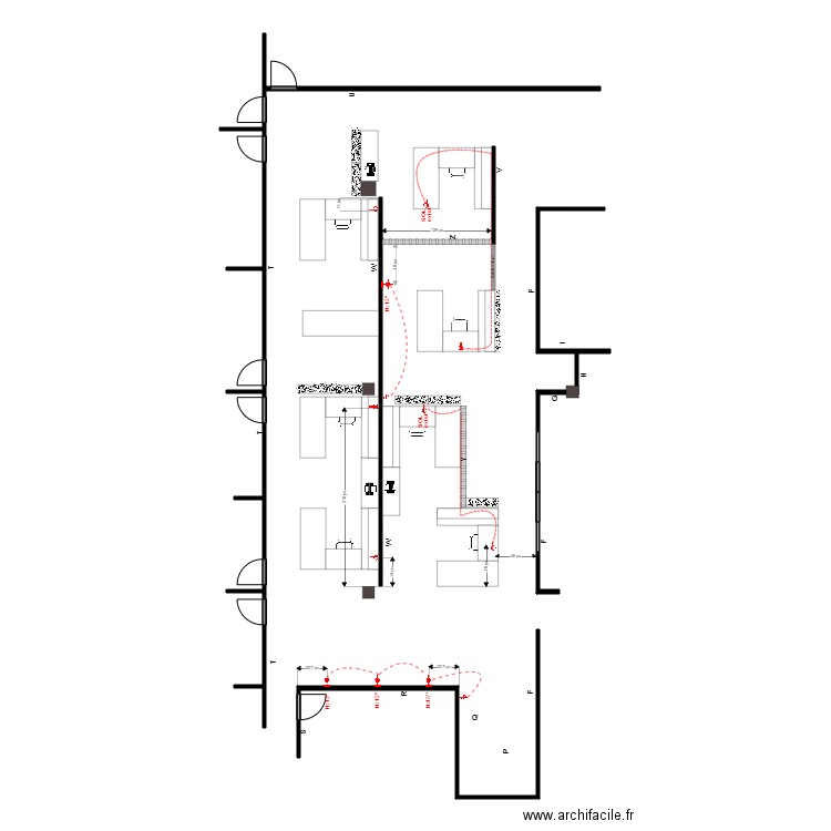 bertrand bureau Électriue. Plan de 0 pièce et 0 m2