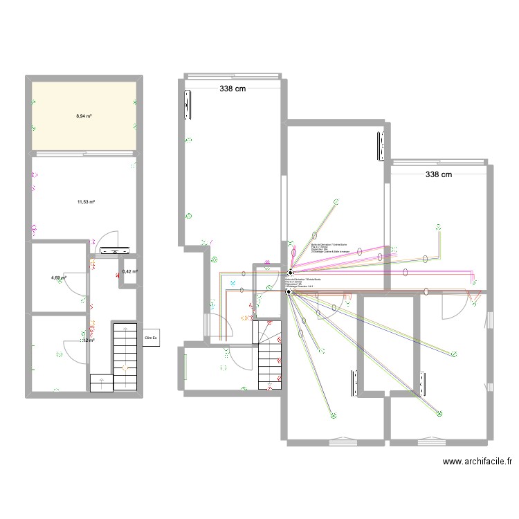Cogo Eclairage Salle a manger & cuisine . Plan de 0 pièce et 0 m2