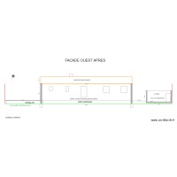 PLAN FACADE OUEST