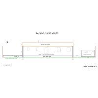 PLAN FACADE OUEST