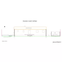PLAN FACADE OUEST