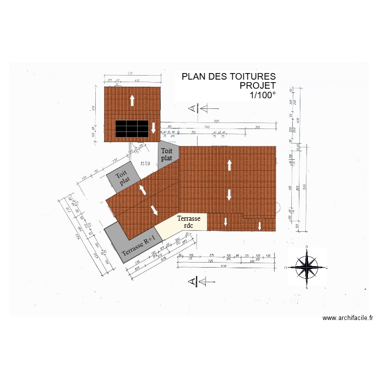 gorguette toitures projet. Plan de 0 pièce et 0 m2