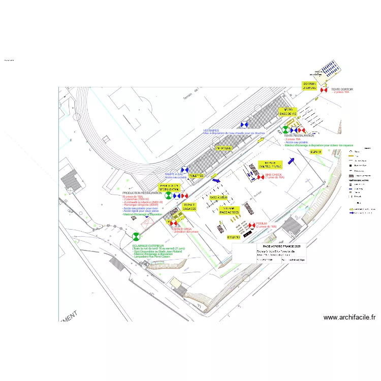 RAF25 - RESSOURCES - JEAN ROLLAND. Plan de 