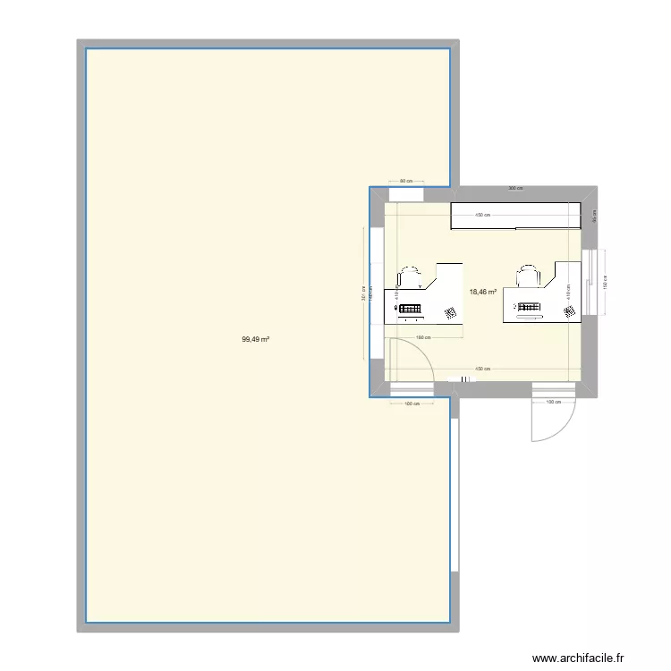 magasin stenay. Plan de 