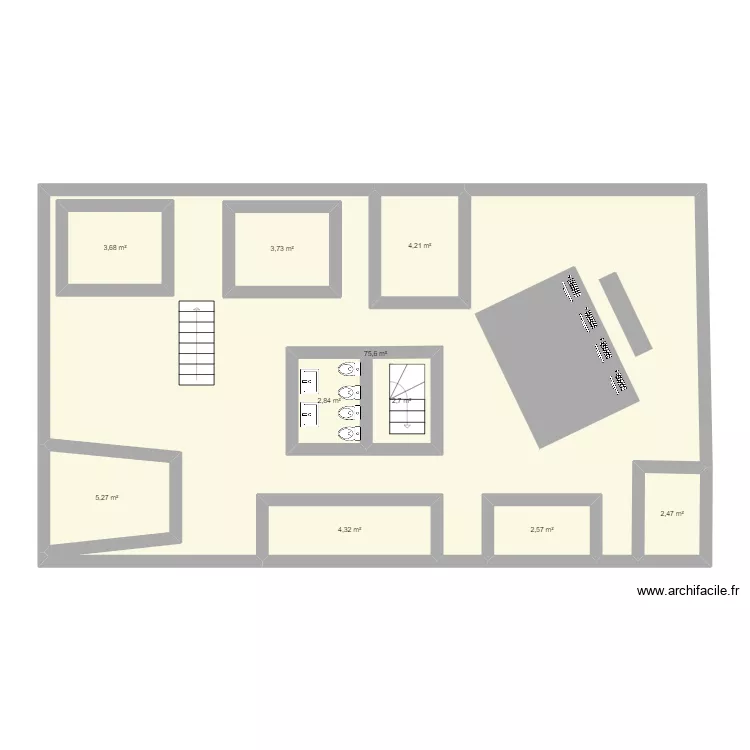 Saint Nicolas. Plan de 