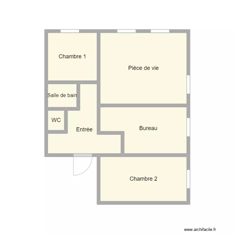 PLAN 2406 MARCHAND. Plan de 