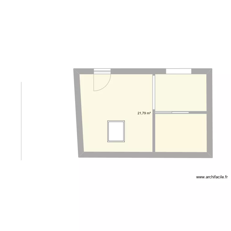 Studio. Plan de Studio. Plan de