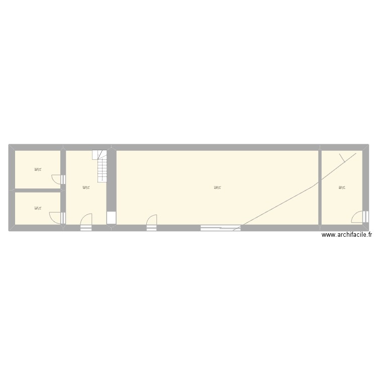Tigné. Plan de 5 pièces et 187 m2