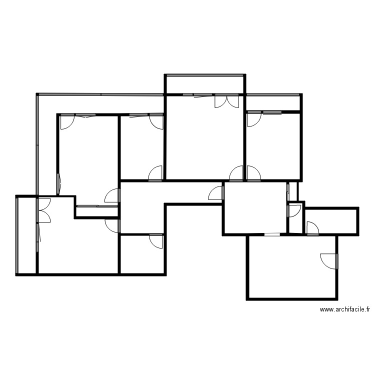 HENRY 24. Plan de 16 pièces et 161 m2