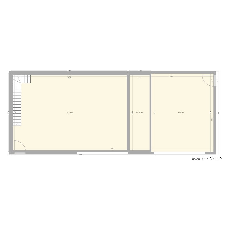 DEPOT SURCOUF RDC. Plan de 6 pièces et 267 m2