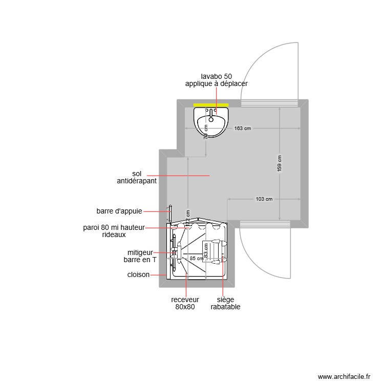 gremillon. Plan de 0 pièce et 0 m2