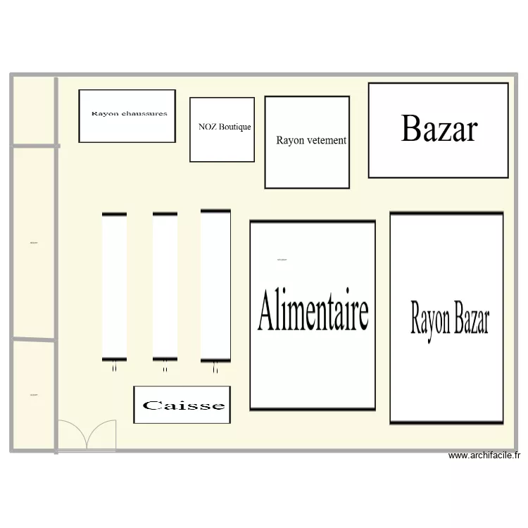 b2&eacute;. Plan de 