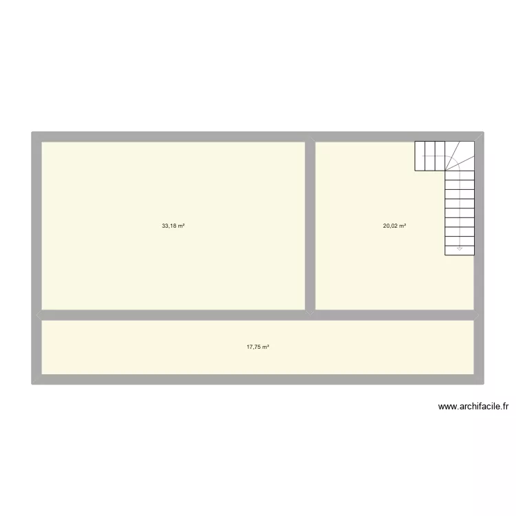 garage. Plan de 3 et 71 m² garage. Plan de 3 et 71 m²