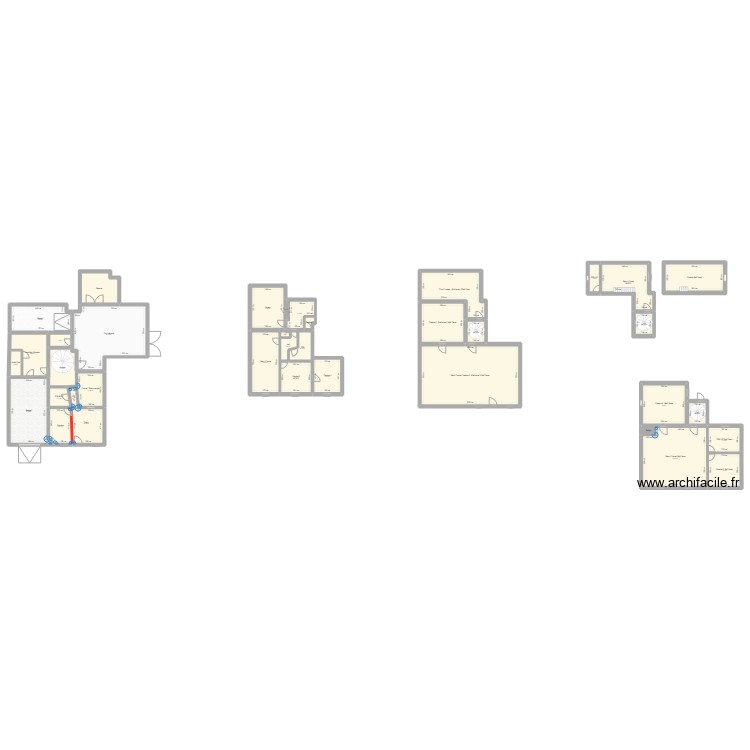 Plan RDC. Plan de 0 pièce et 0 m2