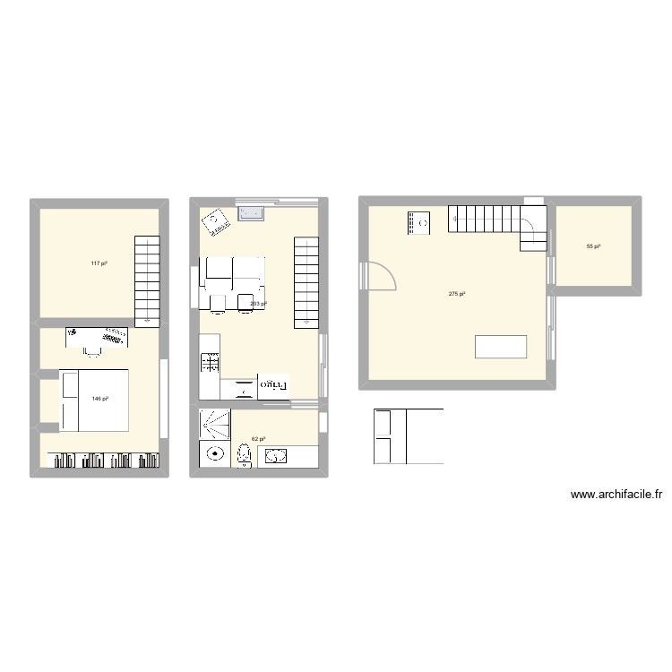 Mini. Plan de 0 pièce et 0 m2