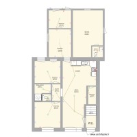 Plan Appart n° 1 _RDC_Plâtrerie