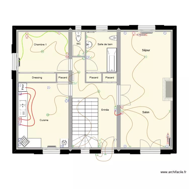 ArchiFacile PRO. Plan de 27  et 178 m²