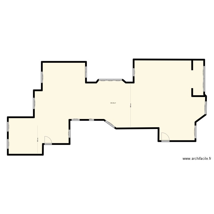 maria de molina 2. Plan de 1 pièce et 187 m2