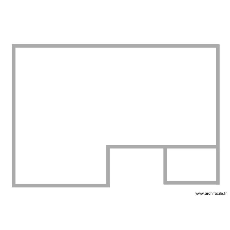 Maison LESAUVAGE 2&egrave;me &eacute;tage. Plan de 