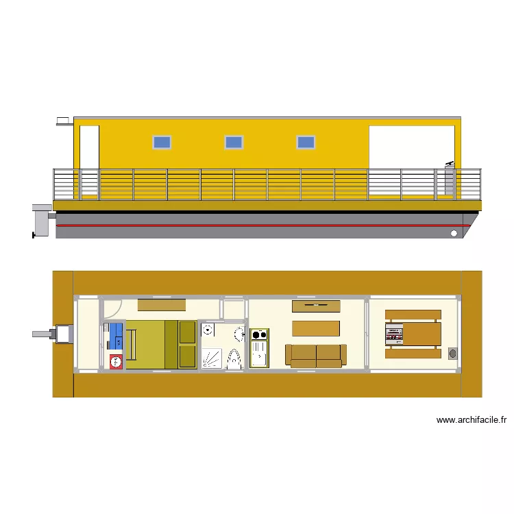 mySolarShipV3. Plan de 7 et 25 m² mySolarShipV3. Plan de 7 et 25 m²