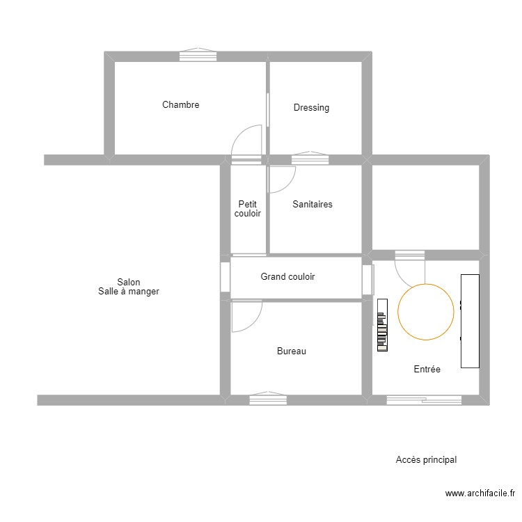 Marlène M Reg entrée. Plan de 0 pièce et 0 m2