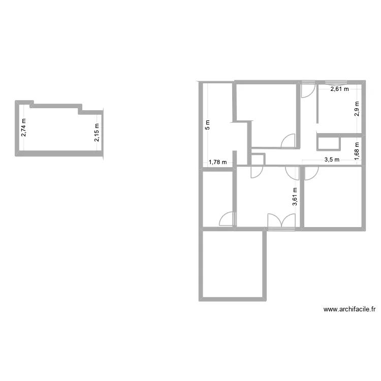 DUPONT_fond de plan. Plan de 10 et 99 m² DUPONT_fond de plan. Plan de 10 et 99 m²