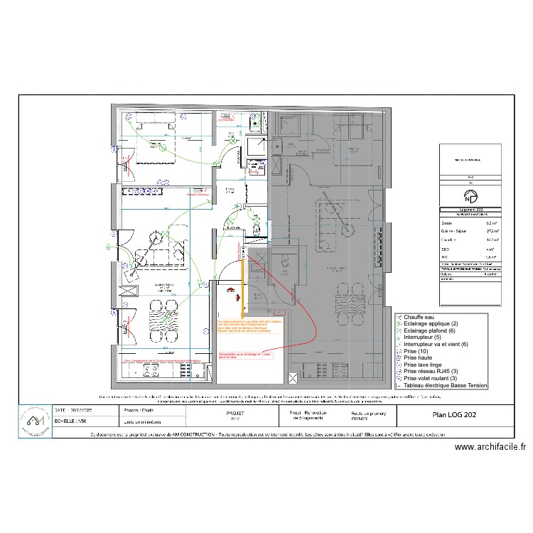 Pringy Activ Travaux R+2-202-V2. Plan de 0 pièce et 0 m2