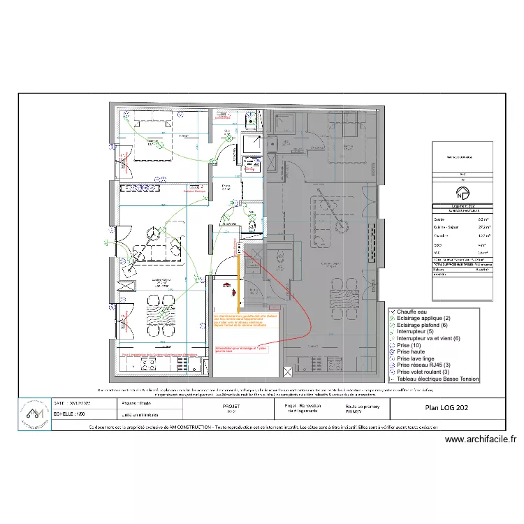 Pringy Activ Travaux R+2-202-V2. Plan de 