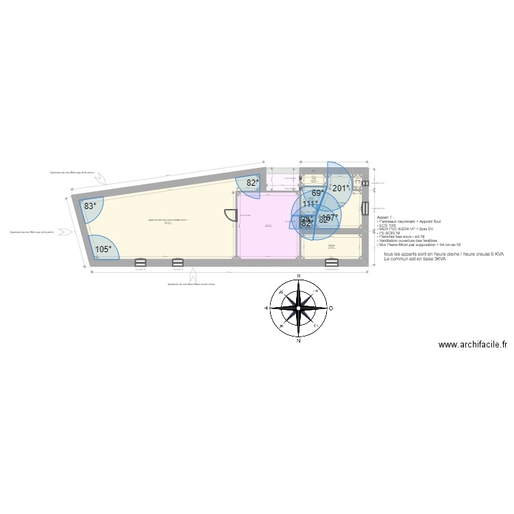 Collectif ML23020539. Plan de 26 pièces et 792 m2