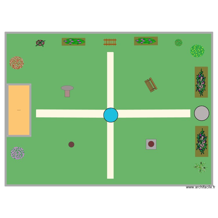 Jardin 13. Plan de 0 pièce et 0 m2