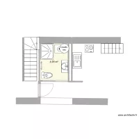 salle d\'eau appart haut