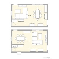 Agencement salon/salle à manger