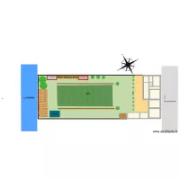 Morannes Plan de masse option jardin