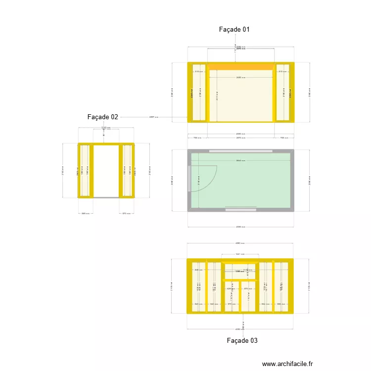 choisenet facade 01. Plan de 